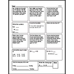 Free 1.OA.C.6 Common Core PDF Math Worksheets | edHelper.com