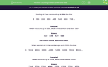 Count in Steps of 100 and 1000 Worksheet - EdPlace
