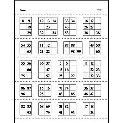 Hundreds Chart Worksheets - Free Printable Math PDFs | edHelper.com