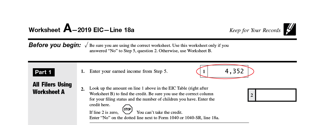 How to calculate earned income for the Lookback rule - Get It Back