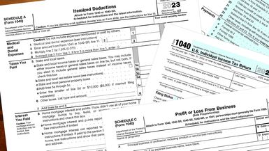 1040 itemized deductions worksheet