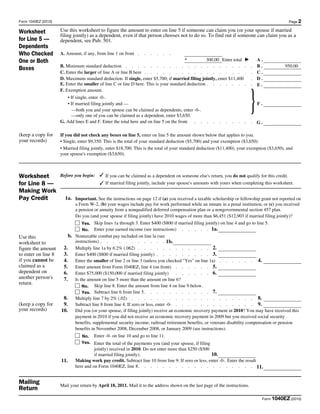 1040ez | PDF