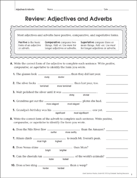 5th Grade Grammar Worksheets &  Lesson Plans | Scholastic
