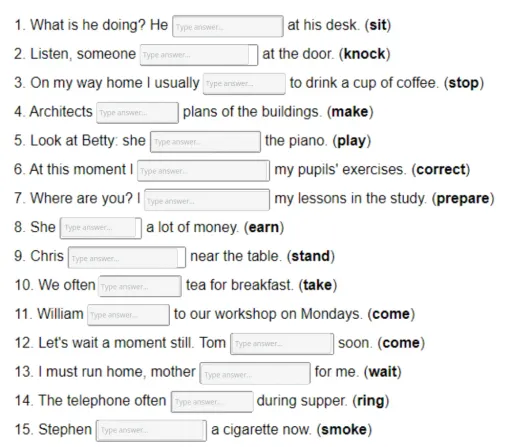 10th Grade English worksheets - Edform