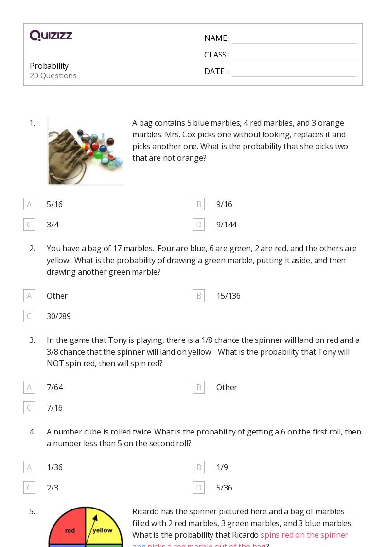 50+ Math worksheets for 11th Grade on Quizizz Free & Printable
