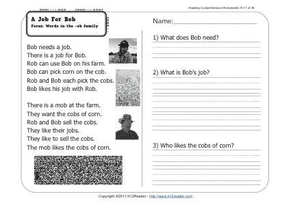 11th grade reading comprehension worksheet
