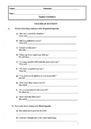 English worksheet 11th grade - ESL worksheet by LaranjitasF