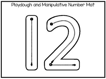 15 All About the Number 12 Tracing Worksheets and Activities ...