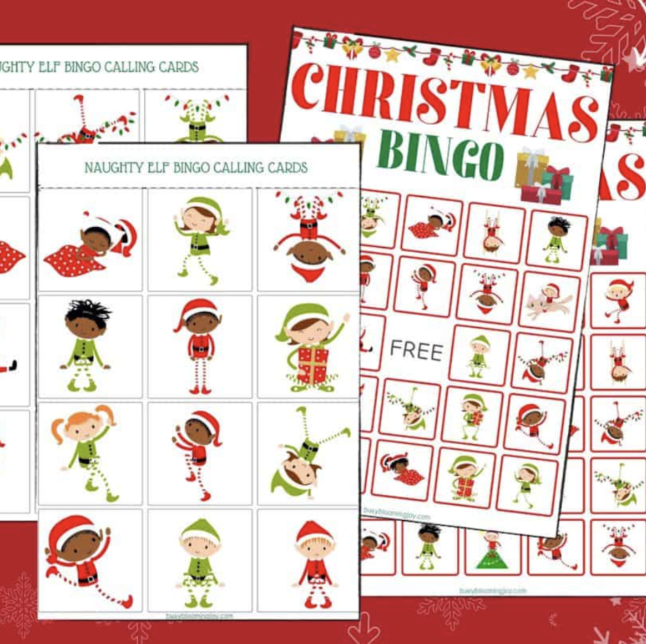 17 Best Free, Printable Christmas Bingo Games 2023