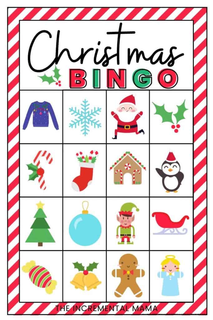 16 free christmas bingo cards