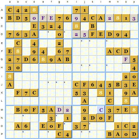 16x16 sudoku printable