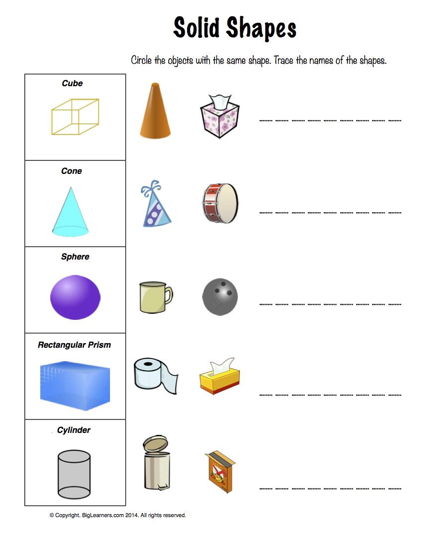 Grade 1 | Free Common Core Math Worksheets | Biglearners