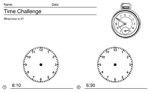 1st grade common core worksheet