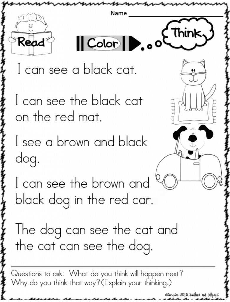 21 English Worksheets For Grade 1 That Grab Kids Attention - The ...