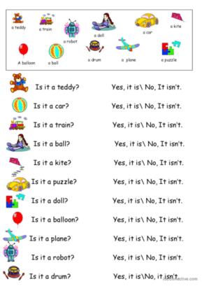 1st grade esl worksheet