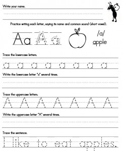 Printable Handwriting Worksheets - perfect for perfecting handwriting