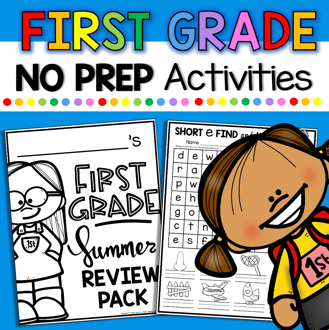 1st grade homeschool worksheet