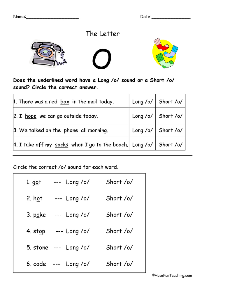 Long o Worksheets Phonics Activities | 1st Grade Pandamania