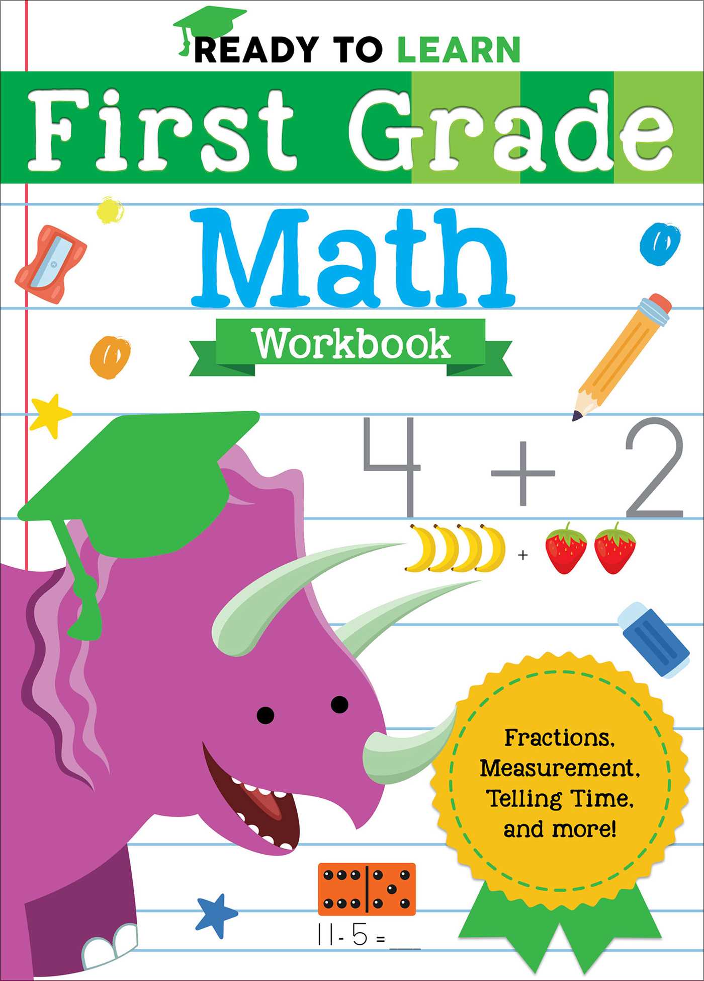 Ready to Learn: First Grade Math Workbook | Book by Editors of ...