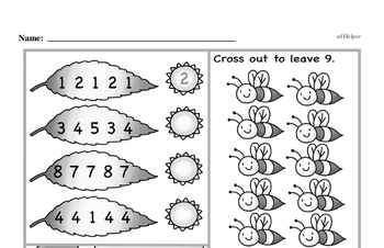 First Grade Number Pattern Worksheets | edHelper.com