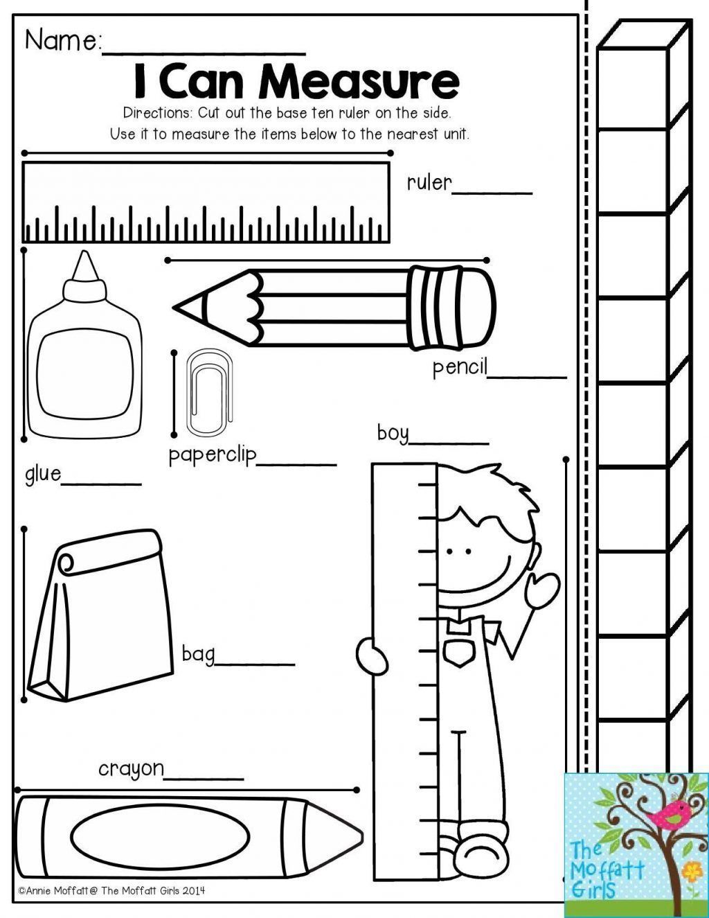 1st Grade Measurement Worksheets | 1st Grade Measurement ...