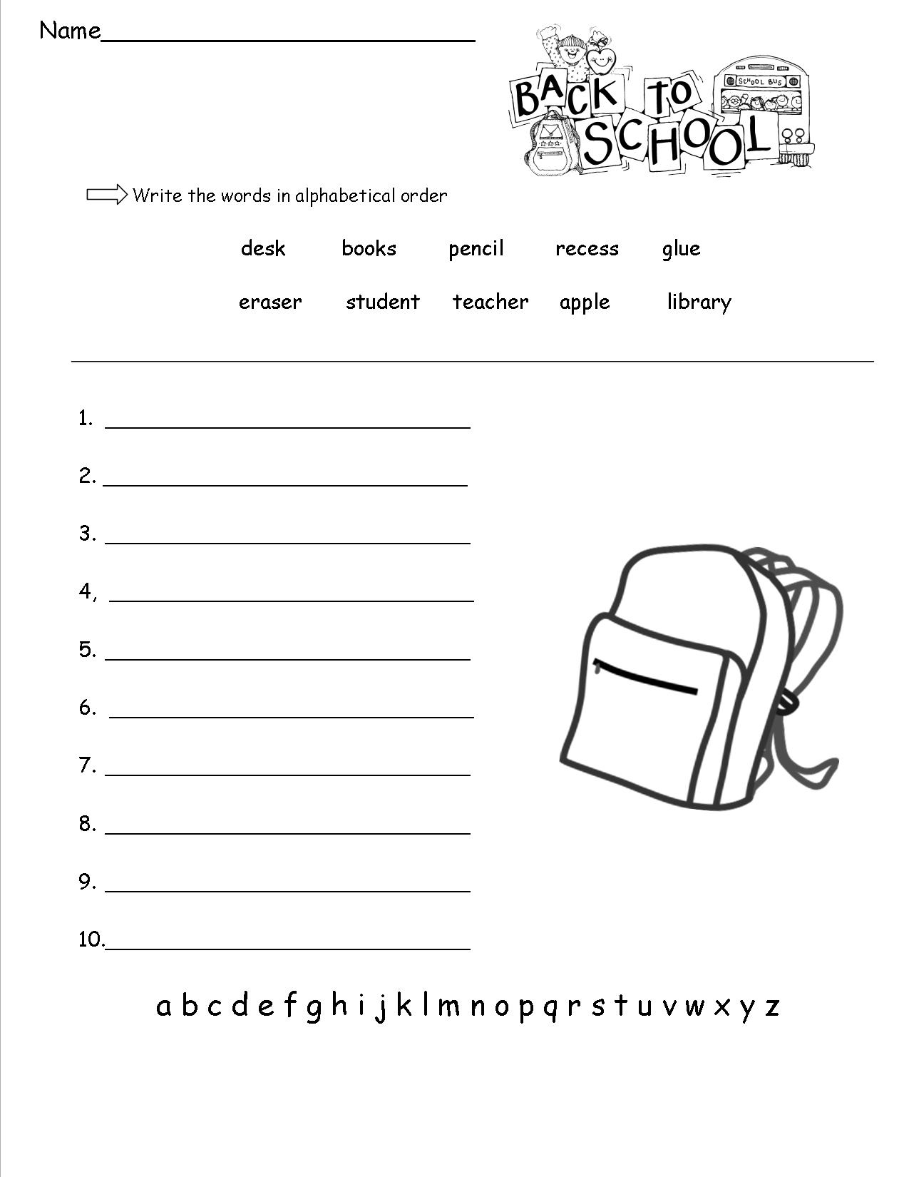 1st Grade Worksheets Best Coloring Pages For Kids, 50% OFF