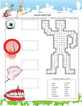 Science worksheets for grade 1