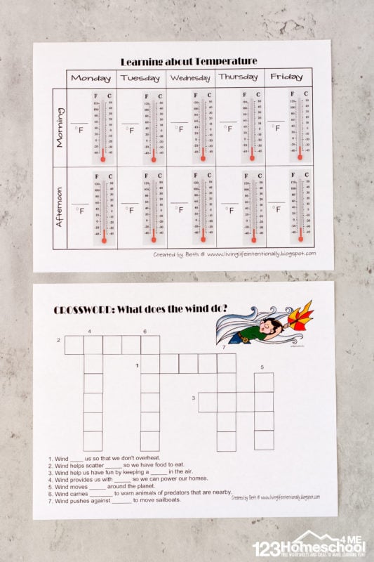 ⛈️ FREE Weather Unit - Worksheets, Experiments &  Activities for Kids