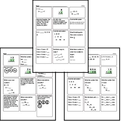 Second Grade Assessment Worksheets | edHelper.com