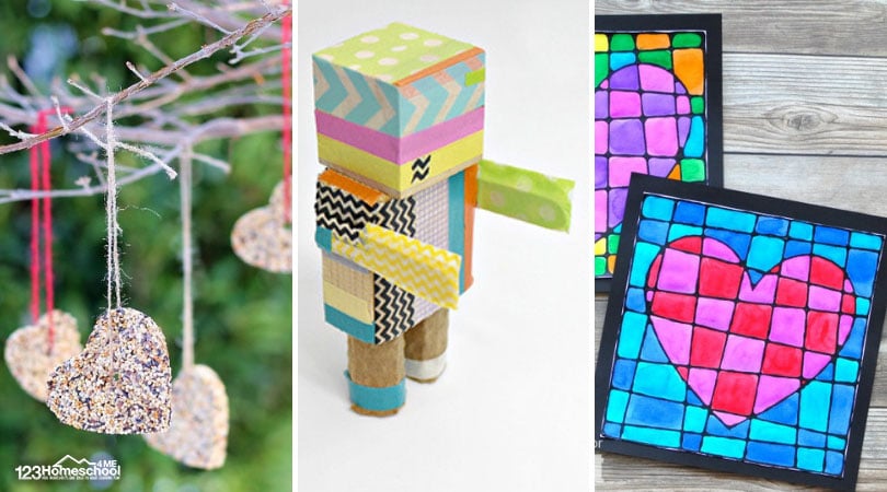 30 FUN Arts and Crafts for Kids to Try