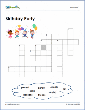 Picture crosswords | Worsheets library