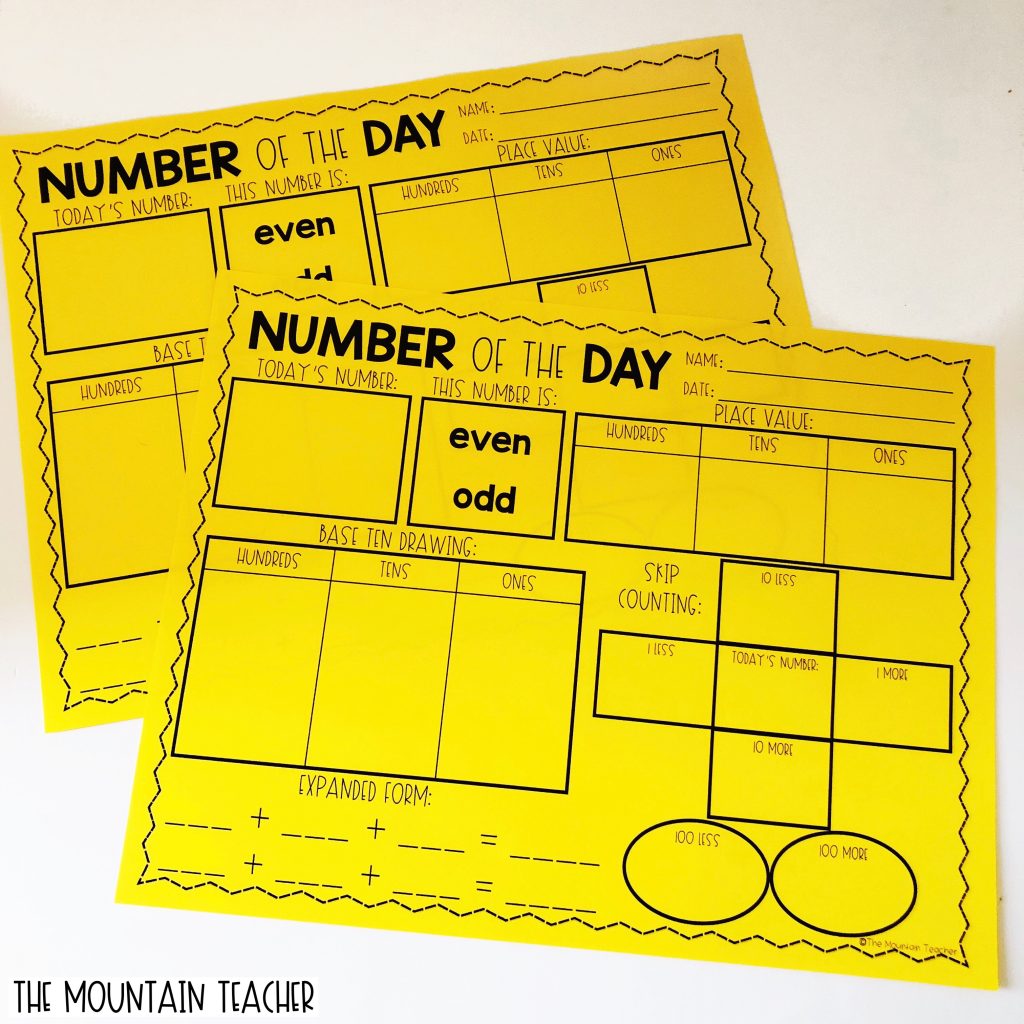 2 grade place value