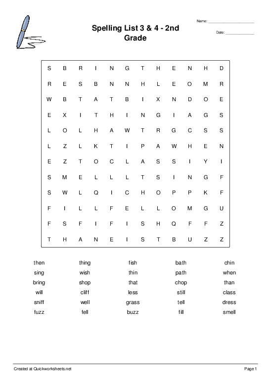 2ND GRADE / YEAR 2 Worksheets