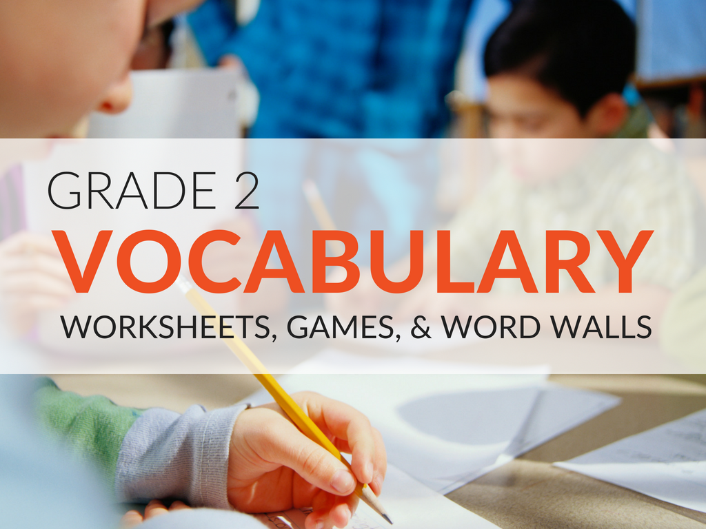 2 grade vocabulary worksheet