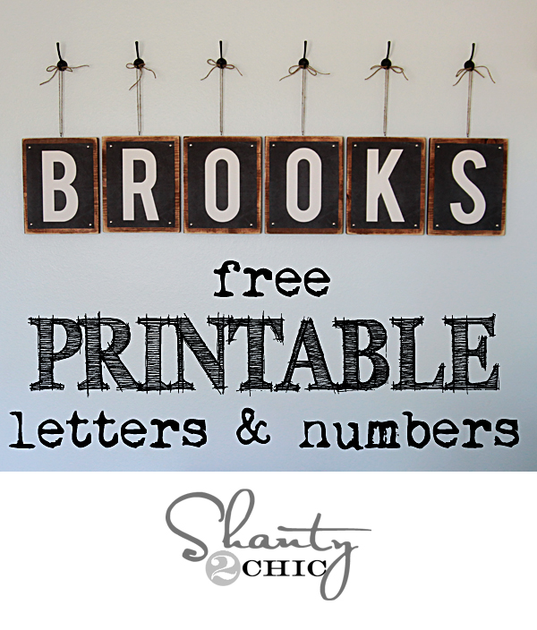 2 inch printable letters free