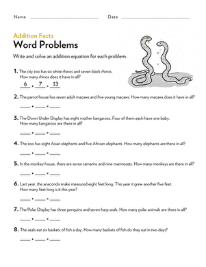 2.MD.B.5 Worksheets - Common Core Math