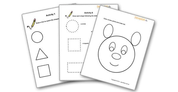Maths games for kids- shapes