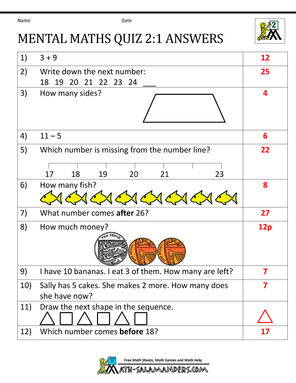 Preschool Worksheets / FREE Printable Worksheets - Worksheetfun