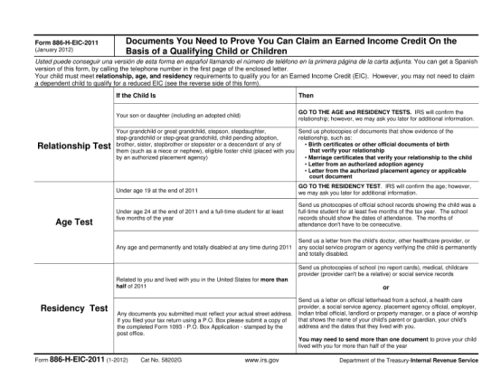 21 child tax credit form page 2 - Free to Edit, Download &  Print ...