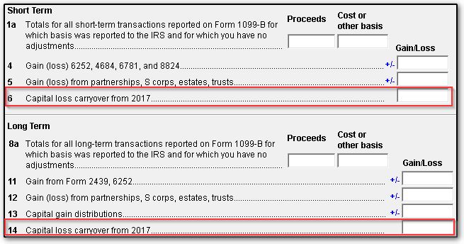 2012 capital loss carryover worksheet