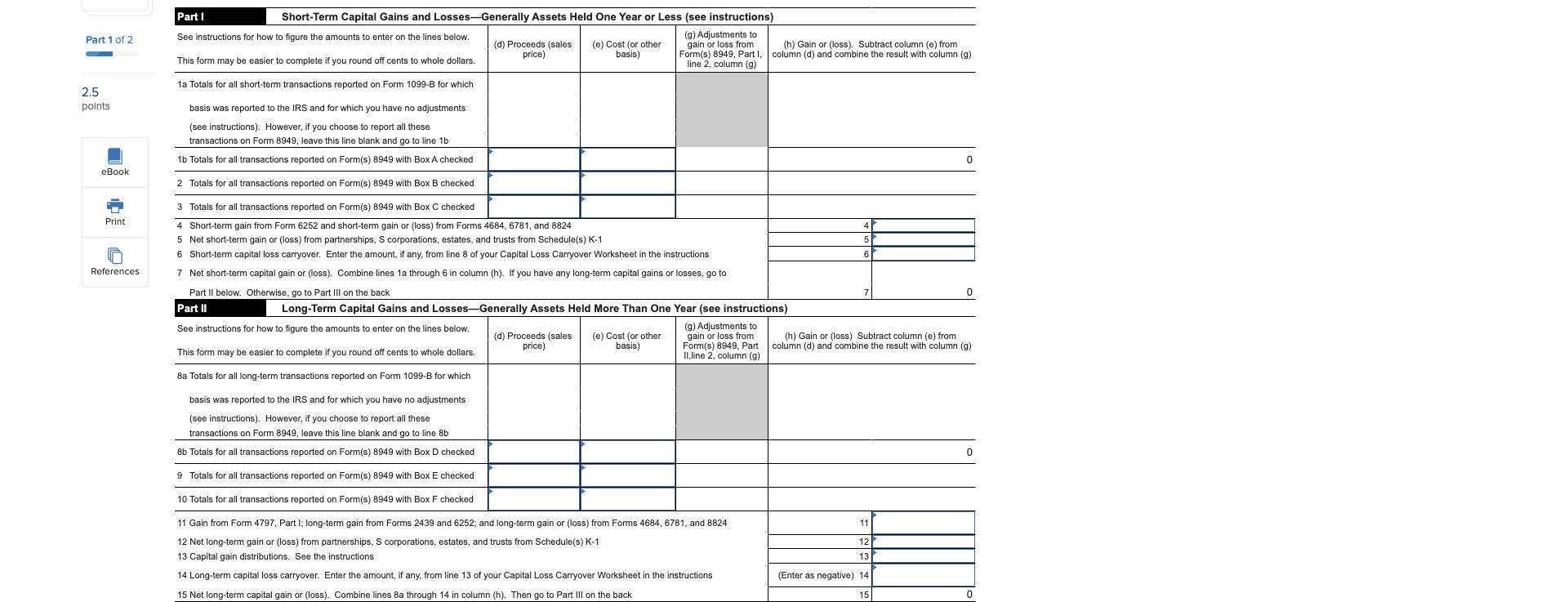 2012 capital loss carryover worksheet