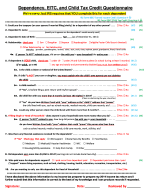 18 Printable child tax credit form Templates - Fillable Samples in ...