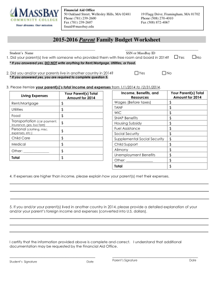 16 budgeting worksheets for students - Free to Edit, Download ...