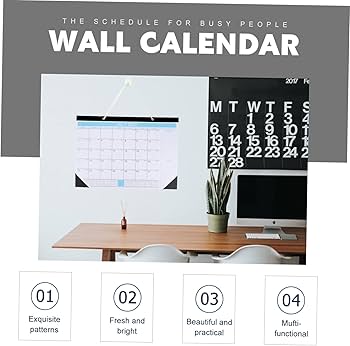 NUOBESTY 1pc 2022 2022 Calendar Desk Calendar Large 2022 Wall ...