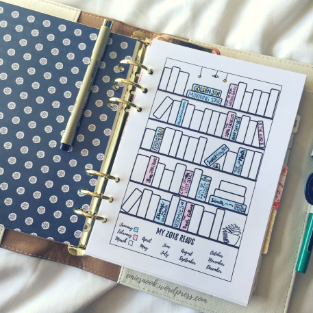 2018 planner booklet printable