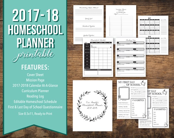 2018 planner ireland printable