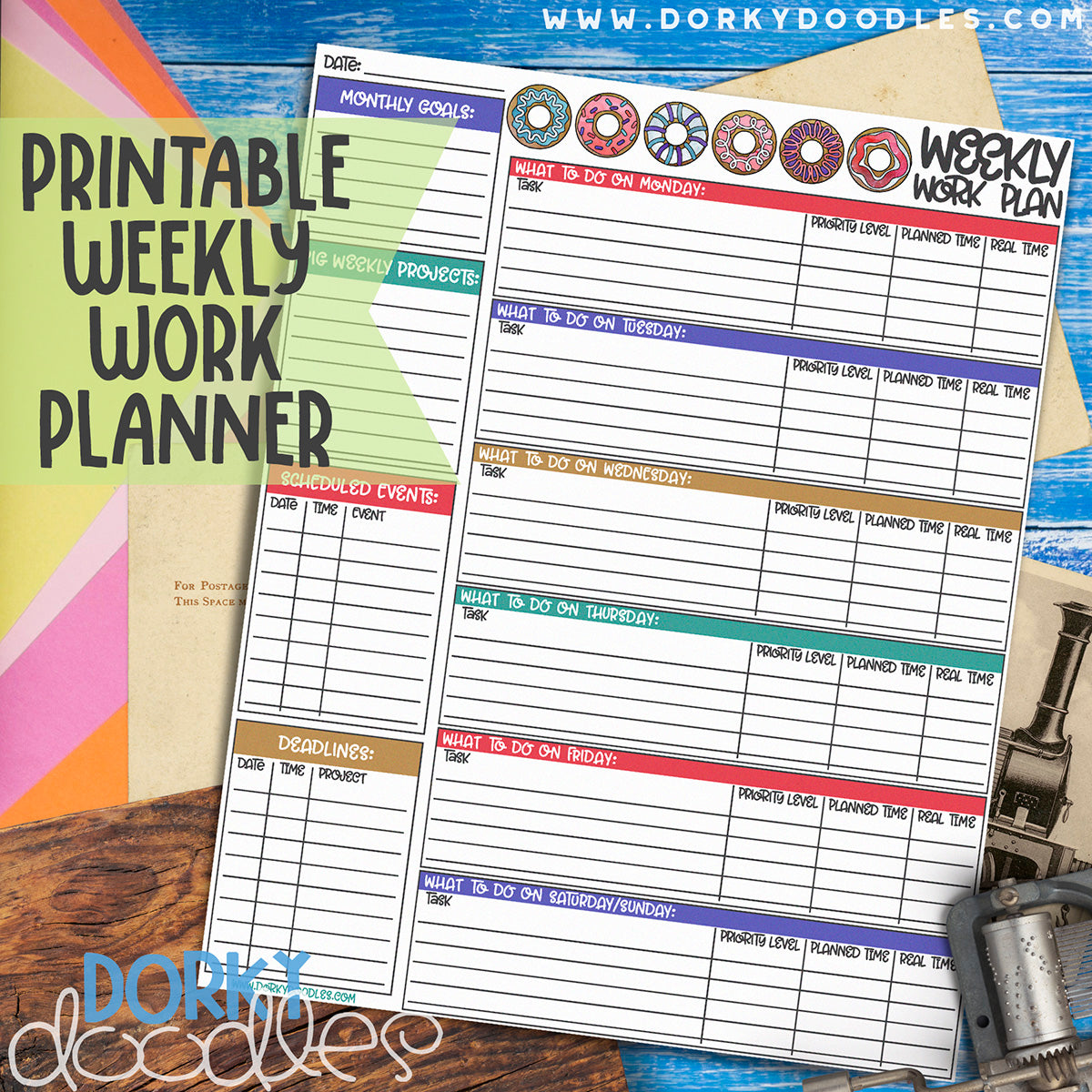 2018 planner ireland printable