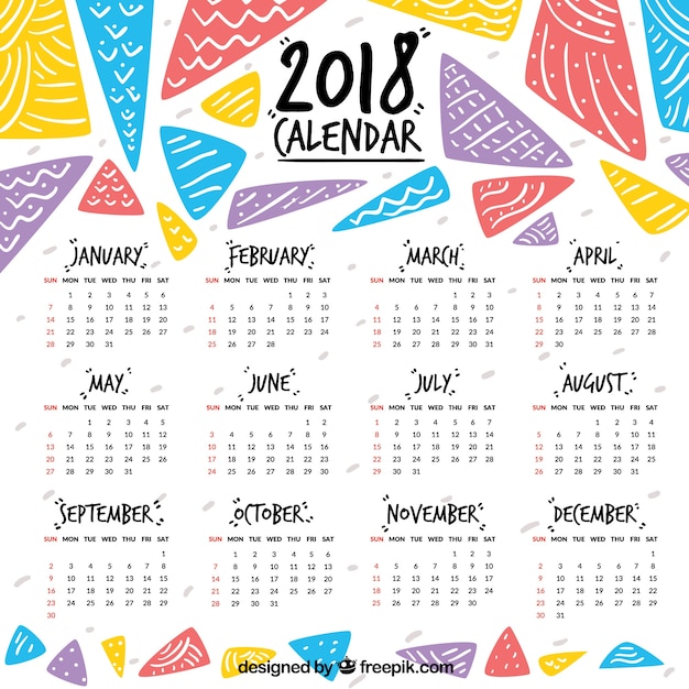 2018 year planner printable malaysia