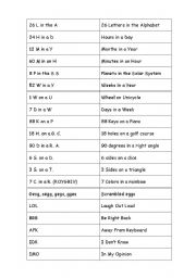 26 l of the a worksheet