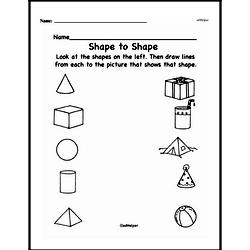 First Grade Geometry Worksheets - 2D Shapes | edHelper.com